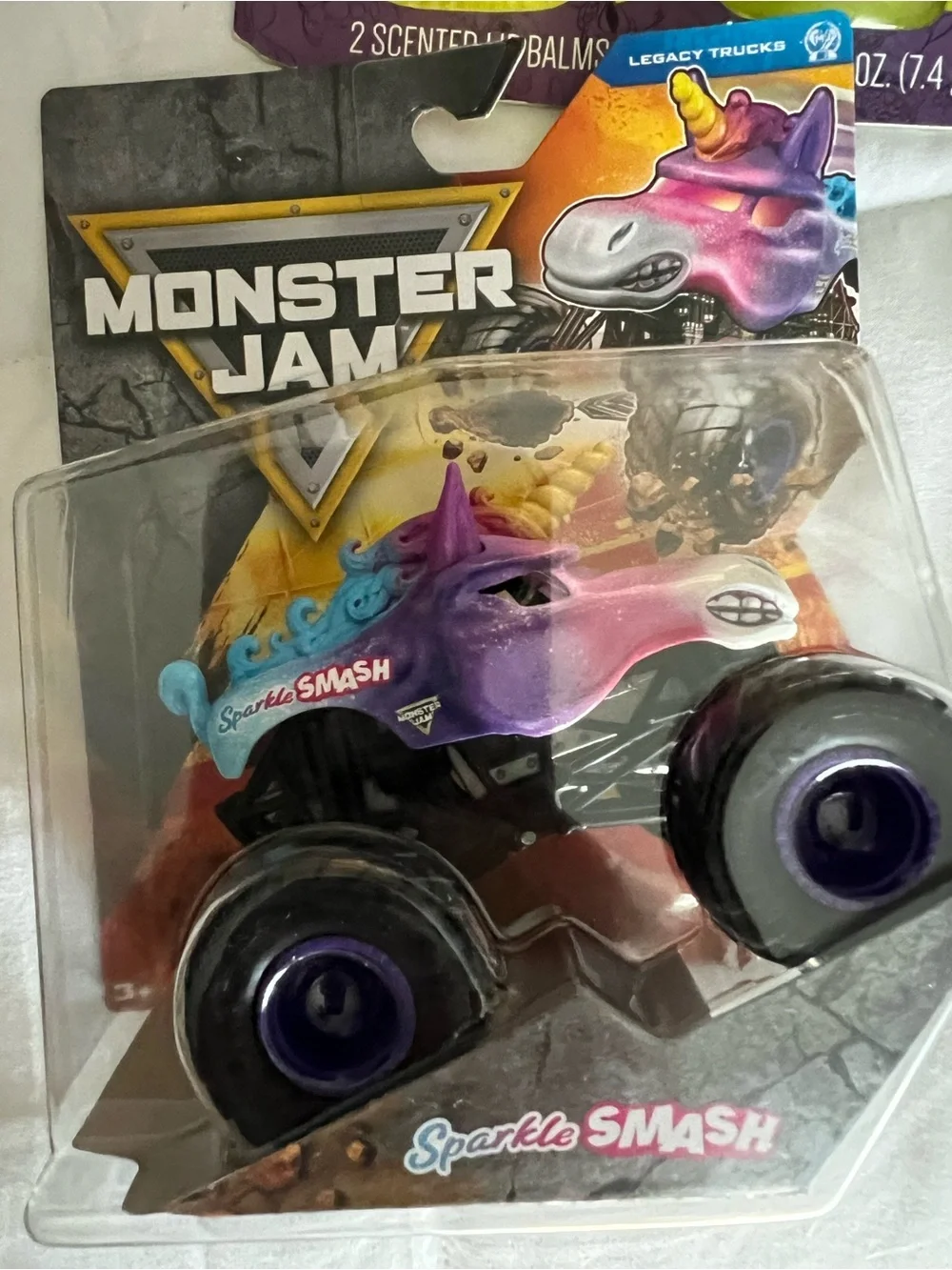 Sparkle Smash Unicorn Truck - Purple & Pink